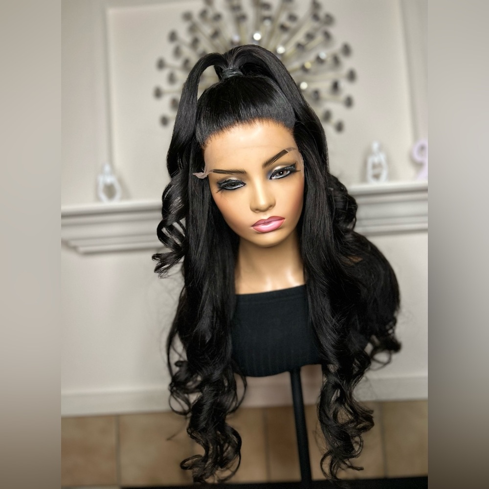 7x6 HD Super Closure 24”inch Body wave wig🔥